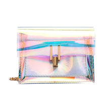 Load image into Gallery viewer, Crossbody Bags for Women 2019 Laser Transparent Bags Fashion Women Korean Style Shoulder Bag Messenger PVC Waterproof Beach Bag